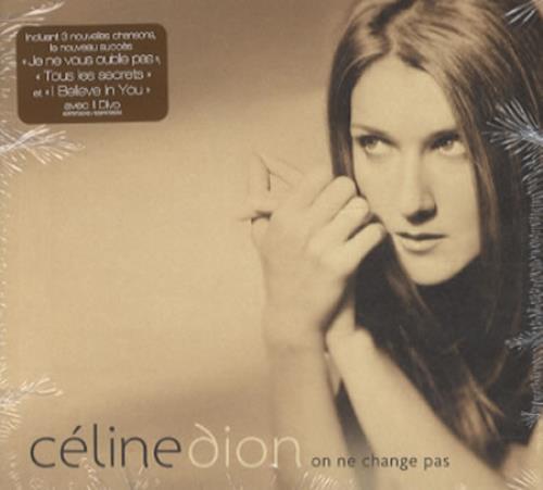 Celine Dion On Ne Change Pas 3-disc CD/DVD Set Canadian CEL3DON345726
