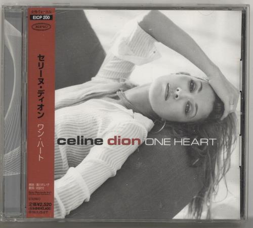 Celine Dion One Heart CD album (CDLP) Japanese CELCDON255879