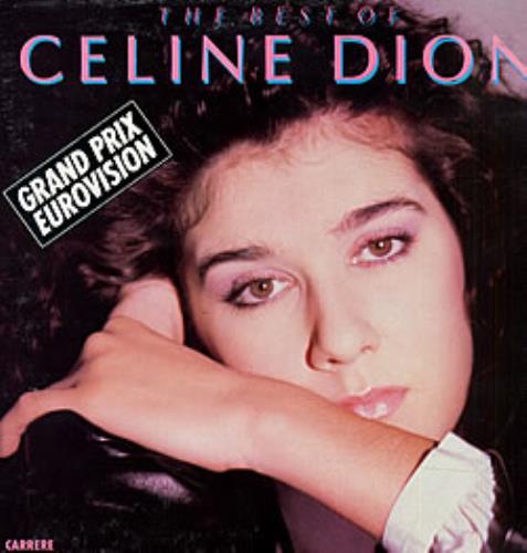 Celine Dion The Best Of vinyl LP album (LP record) French CELLPTH33709