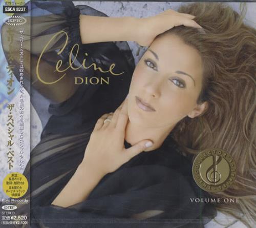 Celine Dion The Collectors Series Volume 1 CD album (CDLP) Japanese CELCDTH172000