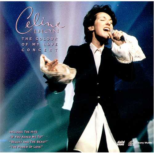 Celine Dion The Colour Of My Love Concert - Cd For Pcs Video CD Japanese CELVDTH112972
