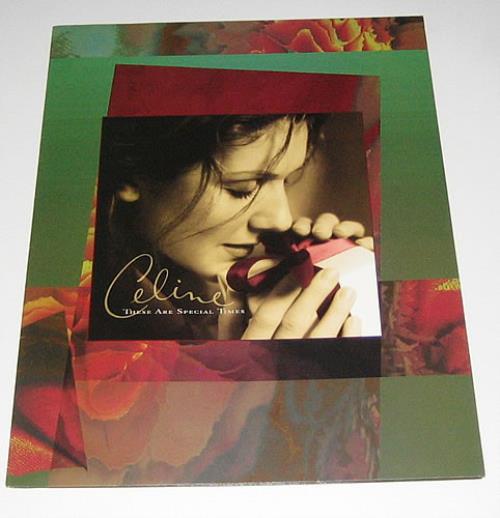 Celine Dion These Are Special Times media press pack US CELPPTH127918
