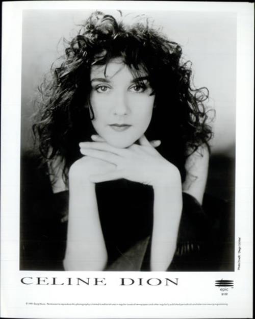 Celine Dion Unison media press pack US CELPPUN512232