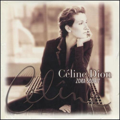 Celine Dion Zora Sourit CD single (CD5 / 5") French CELC5ZO121504