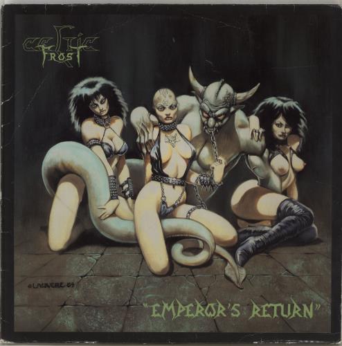 Celtic Frost Emperor's Return - 2nd - EX 12" vinyl single (12 inch record / Maxi-single) German CEF12EM589635