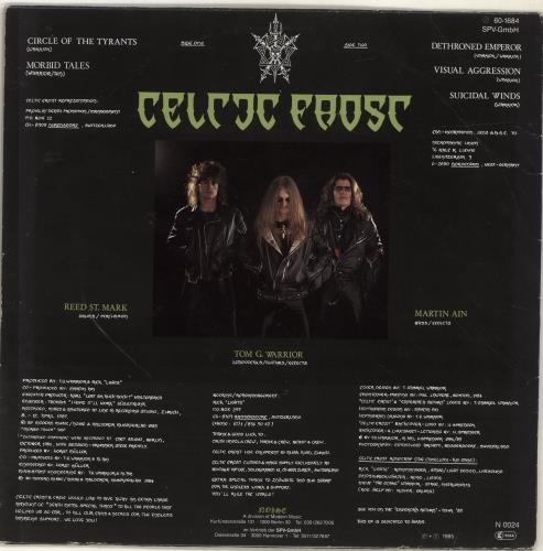 Celtic Frost Emperor's Return - 2nd - EX 12" vinyl single (12 inch record / Maxi-single) German CEF12EM589635