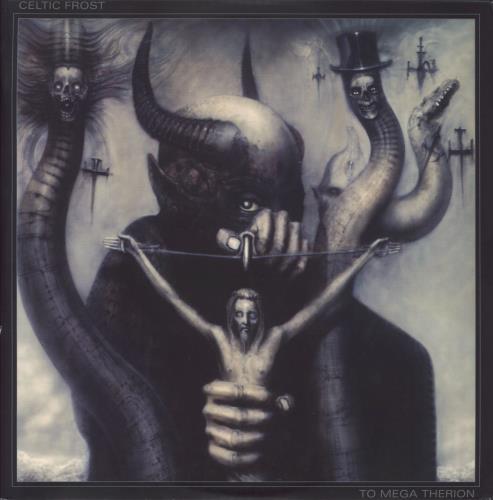 Celtic Frost To Mega Therion - 180g - Booklet + Poster vinyl LP album (LP record) UK CEFLPTO833012
