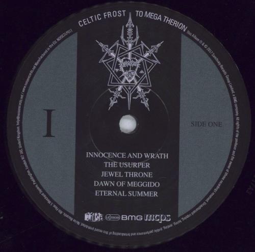 Celtic Frost To Mega Therion - 180g - Booklet + Poster vinyl LP album (LP record) UK CEFLPTO833012