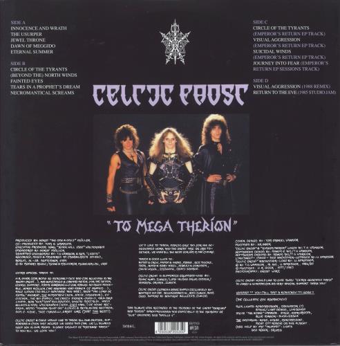 Celtic Frost To Mega Therion - 180g - Booklet + Poster vinyl LP album (LP record) UK CEFLPTO833012