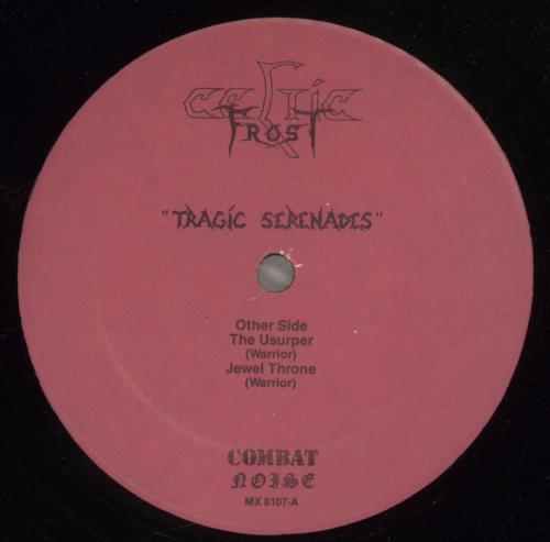 Celtic Frost Tragic Serenades 12" vinyl single (12 inch record / Maxi-single) US CEF12TR882691