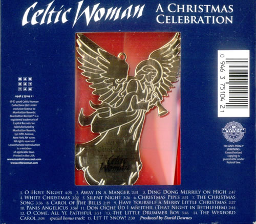 Celtic Woman A Christmas Celebration CD album (CDLP) US C5MCDAC528862