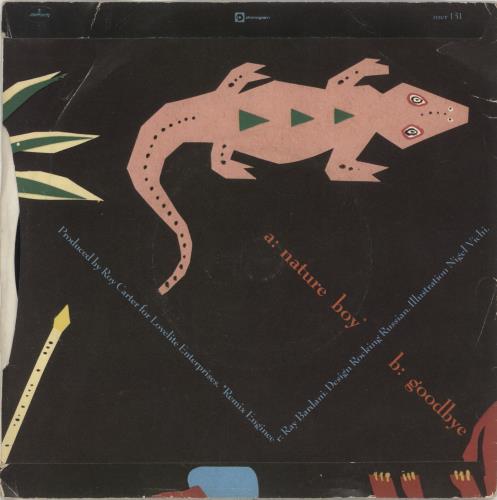 Central Line Nature Boy 7" vinyl single (7 inch record / 45) UK CN307NA652486