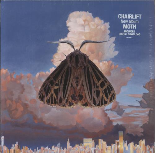 Chairlift Moth - Sealed vinyl LP album (LP record) UK CX7LPMO810638