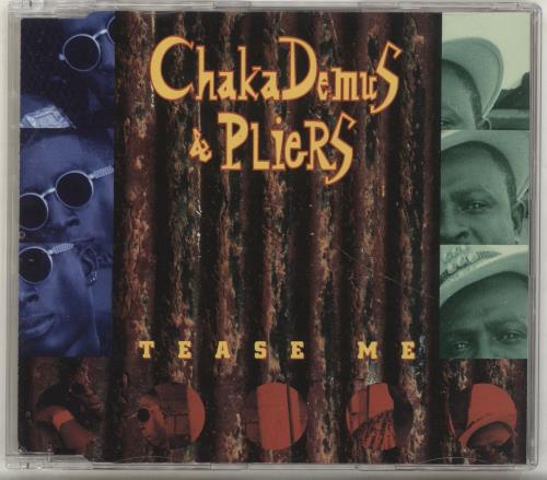 Chaka Demus & Pliers Tease Me CD single (CD5 / 5") UK CDPC5TE689865