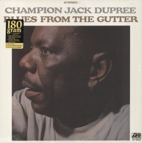Champion Jack Dupree Blues From The Gutter vinyl LP album (LP record) US CJDLPBL850900