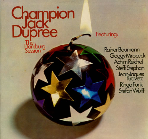Champion Jack Dupree The Hamburg Session vinyl LP album (LP record) German CJDLPTH552193