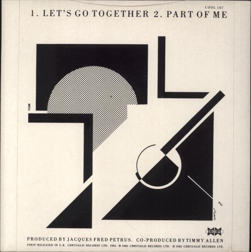 Change Let's Go Together 12" vinyl single (12 inch record / Maxi-single) UK CNG12LE239578