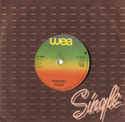 Change Searching 7" vinyl single (7 inch record / 45) UK CNG07SE567023