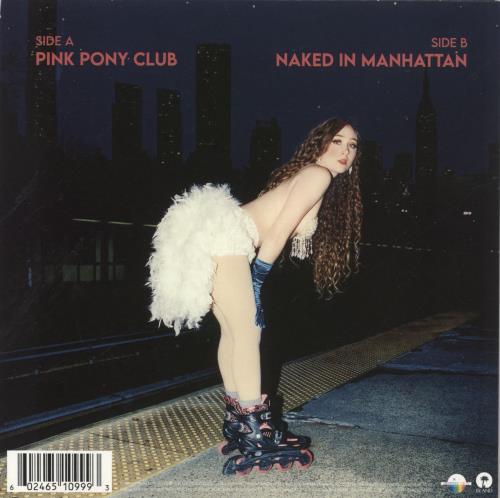 Chappell Roan Pink Pony Club - Pink Vinyl 7" vinyl single (7 inch record / 45) UK VKA07PI877550