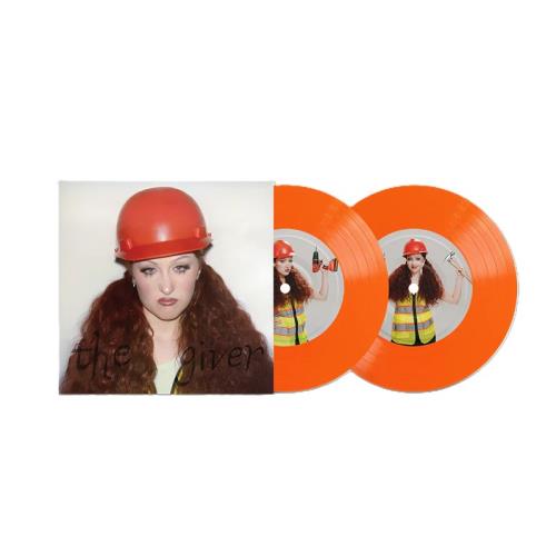Chappell Roan The Giver - Neon Orange Vinyl + Construction Worker Cover Image - Sealed 7" vinyl single (7 inch record / 45) UK VKA07TH867927