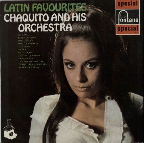 Chaquito Latin Favourites vinyl LP album (LP record) UK CQILPLA616555