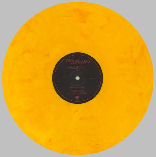 Charlene Soraia Where's My Tribe - Single Sided - Promo - Orange Vinyl 12" vinyl single (12 inch record / Maxi-single) UK C9Z12WH828090