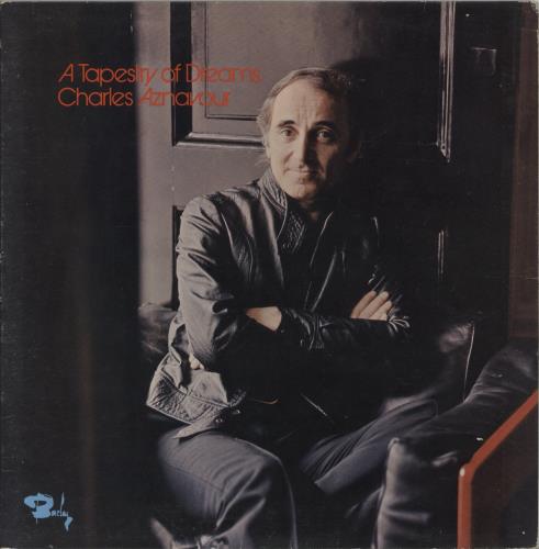Charles Aznavour A Tapestry Of Dreams vinyl LP album (LP record) UK AZNLPAT240509