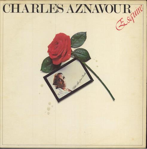 Charles Aznavour Charles Aznavour Esquire vinyl LP album (LP record) UK AZNLPCH783193