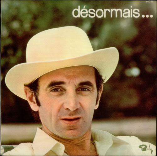 Charles Aznavour Desormais vinyl LP album (LP record) French AZNLPDE240431
