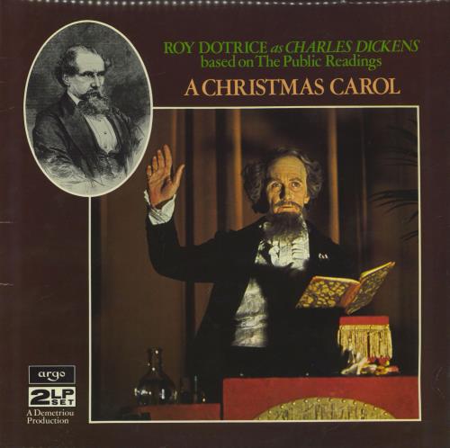 Charles Dickens A Christmas Carol 2-LP vinyl record set (Double LP Album) UK 7CD2LAC813545