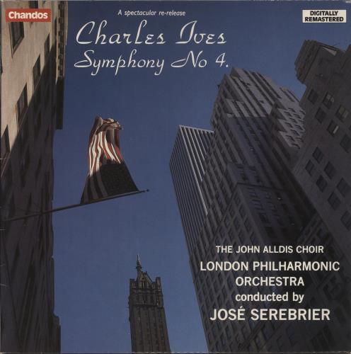 Charles Ives Charles Ives: Symphony No 4. vinyl LP album (LP record) UK CUXLPCH857131