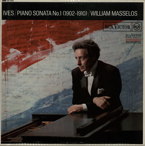 Charles Ives Piano Sonata No. 1 vinyl LP album (LP record) UK CUXLPPI630733