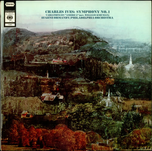 Charles Ives Symphony no. 1 vinyl LP album (LP record) UK CUXLPSY532863
