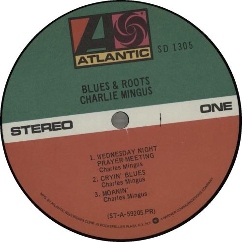 Charles Mingus Blues & Roots vinyl LP album (LP record) US CA8LPBL541080
