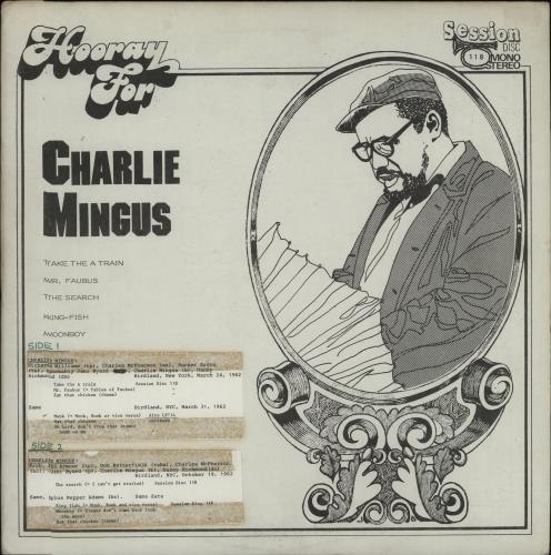 Charles Mingus Hooray For Charlie Mingus vinyl LP album (LP record) US CA8LPHO668369