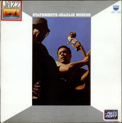 Charles Mingus Statements vinyl LP album (LP record) Italian CA8LPST532974