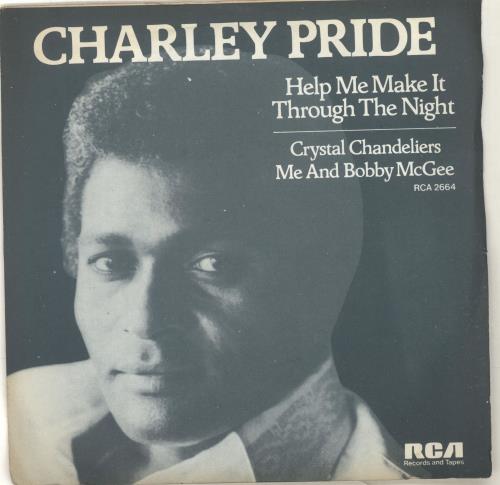 Charley Pride Help Me Make It Through The Night 7" vinyl single (7 inch record / 45) UK PR107HE704676