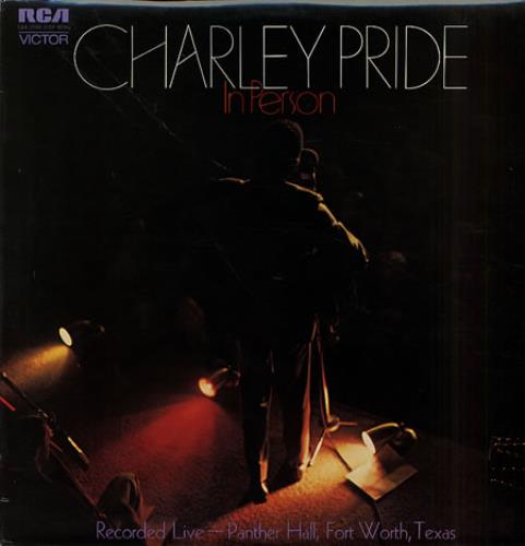 Charley Pride In Person vinyl LP album (LP record) UK PR1LPIN329519