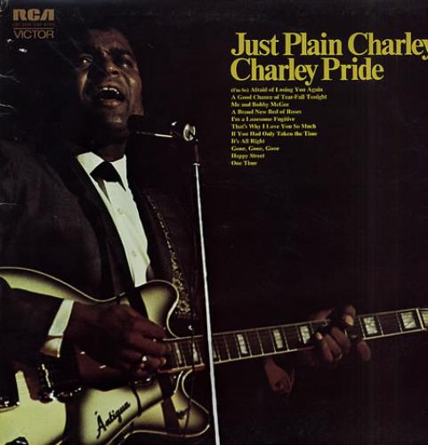 Charley Pride Just Plain Charley vinyl LP album (LP record) UK PR1LPJU329516