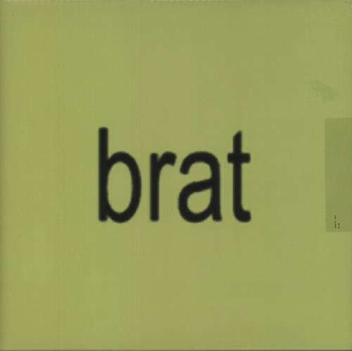 Charli XCX Brat - Translucent Black Ice Vinyl vinyl LP album (LP record) UK F7ILPBR875824