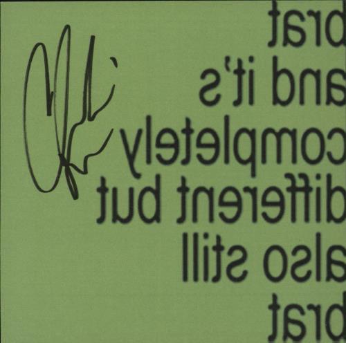 Charli XCX Brat And It's Completely Different But Also Still Brat - Milky Vinyl + Autographed Card - Sealed 3-LP vinyl record set (Triple LP Album) UK F7I3LBR871404