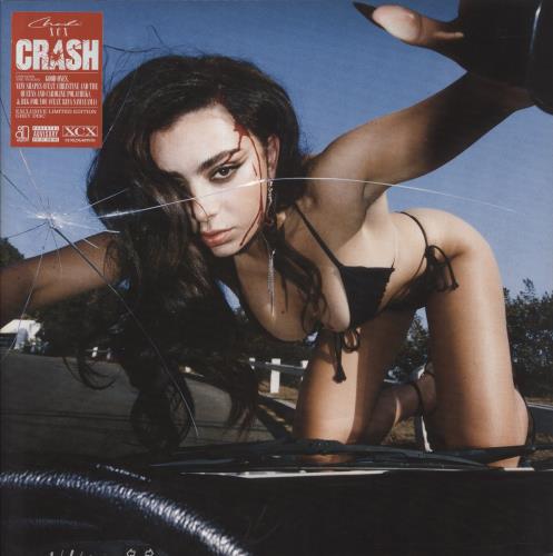 Charli XCX Crash - Exclusive Grey Vinyl vinyl LP album (LP record) UK F7ILPCR875836