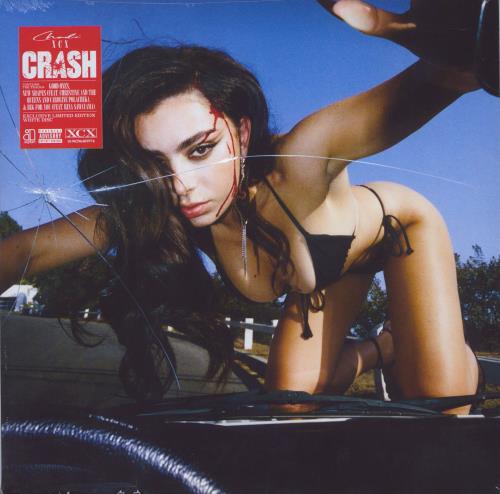 Charli XCX Crash: Amazon exclusive - White Vinyl + Autographed Print vinyl LP album (LP record) UK F7ILPCR804155