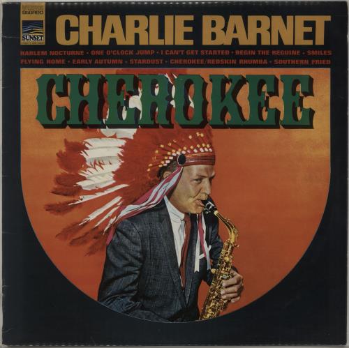 Charlie Barnet Cherokee vinyl LP album (LP record) UK 1CBLPCH556025