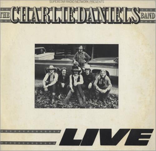 Charlie Daniels Live vinyl LP album (LP record) US CDALPLI354454