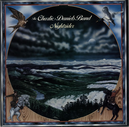Charlie Daniels Nightrider vinyl LP album (LP record) Japanese CDALPNI622463
