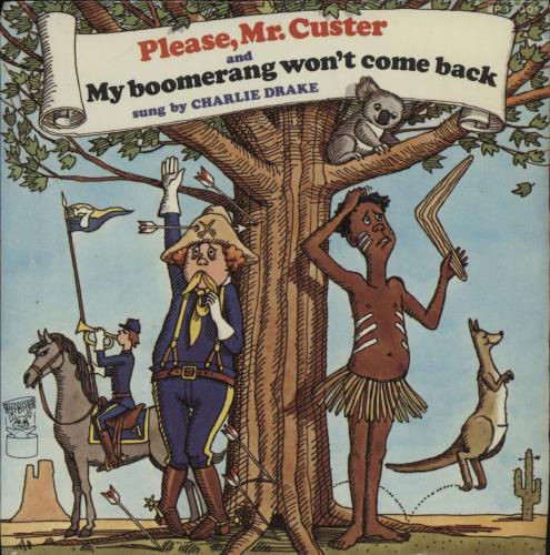 Charlie Drake Please, Mr. Custer 7" vinyl single (7 inch record / 45) UK 1CD07PL680673