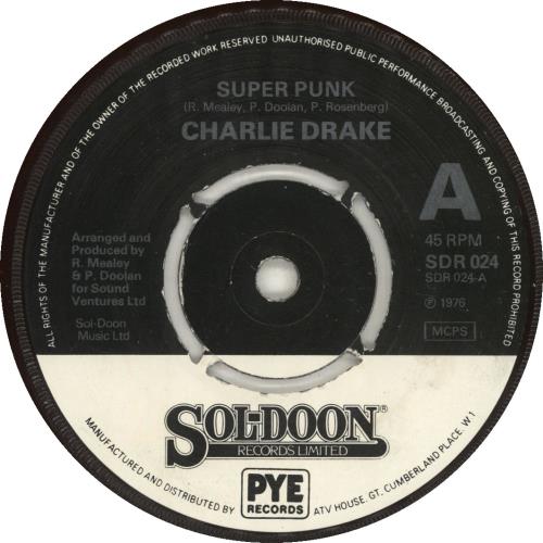 Charlie Drake Super Punk 7" vinyl single (7 inch record / 45) UK 1CD07SU696788