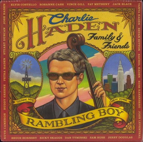 Charlie Haden Rambling Boy 2-LP vinyl record set (Double LP Album) US CH02LRA795034