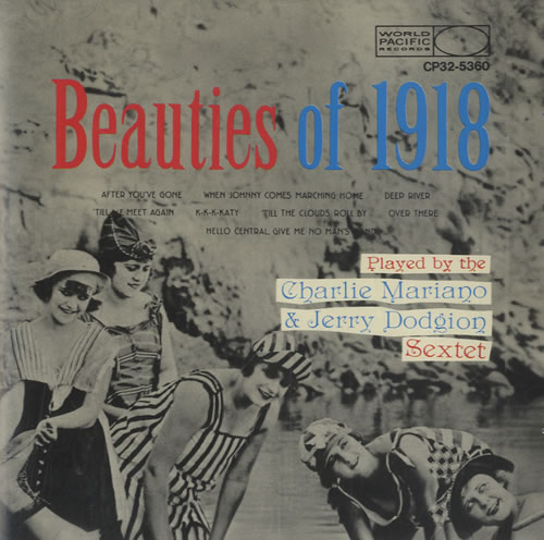 Charlie Mariano Beauties Of 1918 CD album (CDLP) Japanese CQXCDBE484403